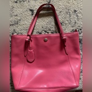 COACH PINK TOTE